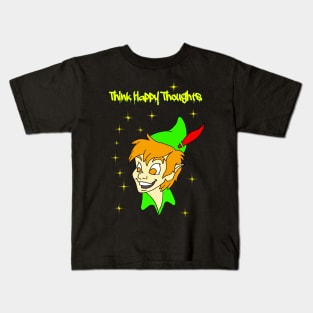 Think Happy Thoughts Kids T-Shirt